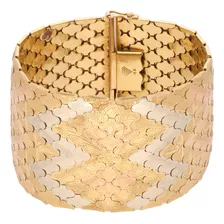 Brazalete De 18k Oro Amarillo, 96.3 Gramos