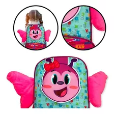 Mochila Infantil Escolar Borboleta Jardim Infância