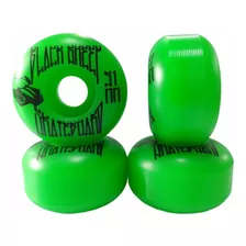 Rodinhas Skate 51 Mm Preta Black Sheep Sk8 Origina