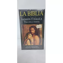 Vhs La Biblia. Sansón Y Dalila Traición Y Muerte 