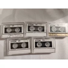 5 Micro Cassette Tdk Mc-60 Usado 
