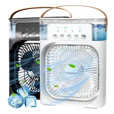 Mini Ventilador Climatizador Portatil Gelo Agua Umidificador