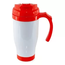 Copo Semi Térmico Para Sublimação Vermelho 475ml 2 Unidades