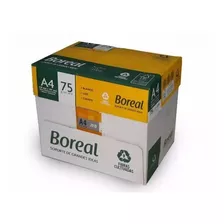 Caja X 10 Resmas A4 75gr Boreal