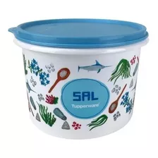 Caixa De Mantimento Sal Floral Tupperware
