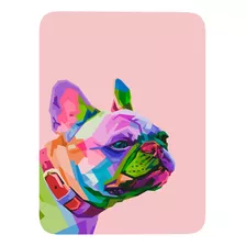 Mouse Pad Perrito Perro Arte De Animales - 17cm X 21cm D55