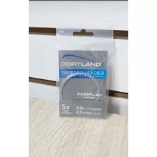 Tapered Leader Cortland 5x (0.15mm) Para Pesca Con Moscas