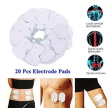 20 Almohadillas De Electrodo Para Cuerpo De Repuesto.