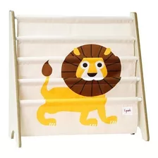 Rack Para Livros Infantis Leão - 3 Sprouts