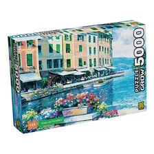 Puzzle 5000 Peças Vista Em Portofino