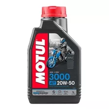 Aceite Motul 3000 Mineral 4 Tiempos 20w50 Para Moto
