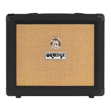 Cubo Amplificador Para Guitarra Orange Crush 20 Cor Preto Voltagem 110v/220v (bivolt