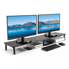 Husky Mounts Elevador Grande De Soporte Para Monitor Doble,.