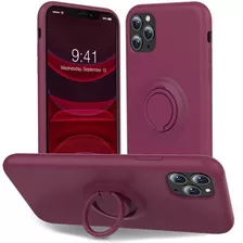 Mhh Compatible Con iPhone 11 Pro Case Silicona L Quida Con