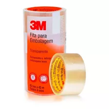 Kit 24 Fita Empacotamento 45x45m Transparente 3m