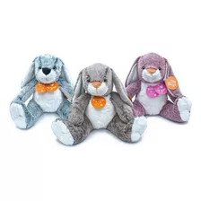 Conejo Peluche 50cm Sentado 3 Colores Ploppy.6 695404