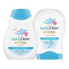 Kit Shampoo E Cond. Baby Dove Hidratação Enriquecida 200ml