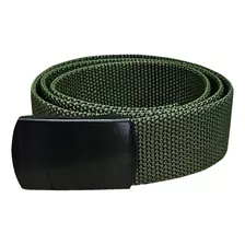 Cinto Para Calça Com Fivela Preta 2 Garras Verde Ou Preto 