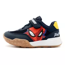 Tenis Original Marvel Spider-man Básicos Moda Para Niño