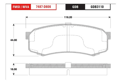 Balatas Trw Trasera Toyota Sequoia 2003 A 2007 Izq Der Foto 2