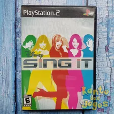 Sing It Playstation 2 Ps2