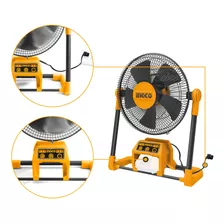 Ventilador Inalámbrico 12¨ 20v Ingco Cfali2001 // Ecban