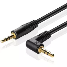 Cable De Audio 3,5 Mm Macho A Macho | Negro / 3 M