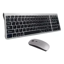 Kit De Mouse Y Teclado Inalámbricos En Español Para Laptop