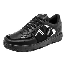 Tenis Urbano Color Negro Para Hombre Cód. 108393-1