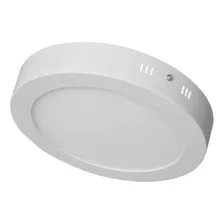 Plafon Led Sobrepor Redondo 12w 6500k Branco Frio 100v/240v