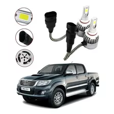 Kit Lâmpadas Super Led Farol Milha Toyota Hilux 2012 2013 