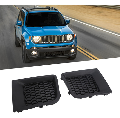 Cubierta De Rejilla Parachoques Delantero Para Jeep Renegade Foto 3