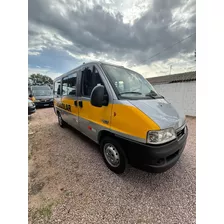 Fiat Ducato Minibus Com 16 Lugares Prata Linda