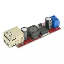 Fuente Regulador De Voltaje Fijo 5v Dc-dc Lm2596 6-40v Usb