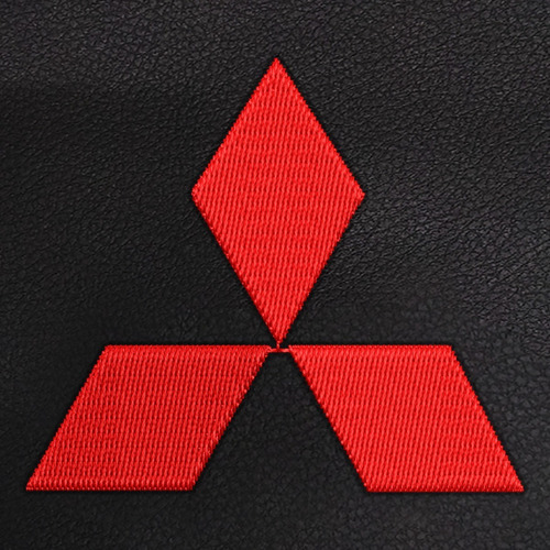 Bolsa  De Basura Para Carro Mitsubishi Logo Rojo Foto 3