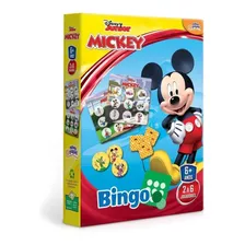 Papel Jogo Bingo Turma Do Mickey Da Disney Junior 8005