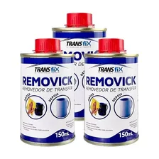 Kit 3x Removedor De Transfer Removick 150ml