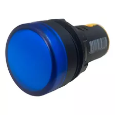 L20-ar9-blp | Sinaleiro Azul Led 22mm | Metaltex