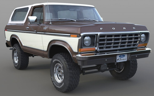 78-79 Ford Bronco Par Cuartos Frontales 2 Piezas Foto 7
