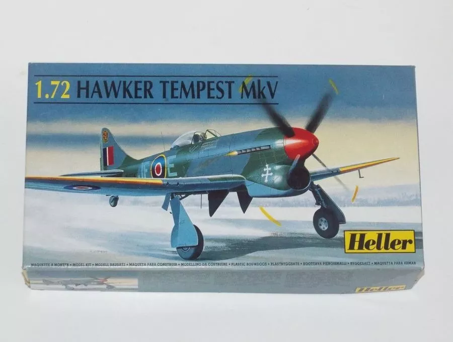 Hawker Tempest Mk V Avión Para Armar Heller 1/72