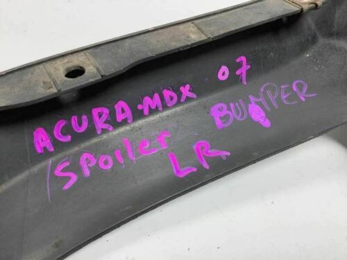 Acura Mdx 2007 Rear Bumper Left Driver Side Air Spoiler  Ttl Foto 8