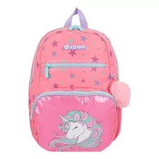 Mochila Backpack Bolt 4xt Pink Unicorn Xtrem