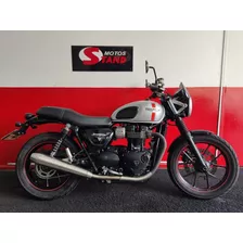 Triumph Street Twin 900 Abs 2017 Prata