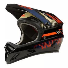 Casco Ciclismo Integral O'neal Backflip Orange/blue Color Naranja/blue Talla M