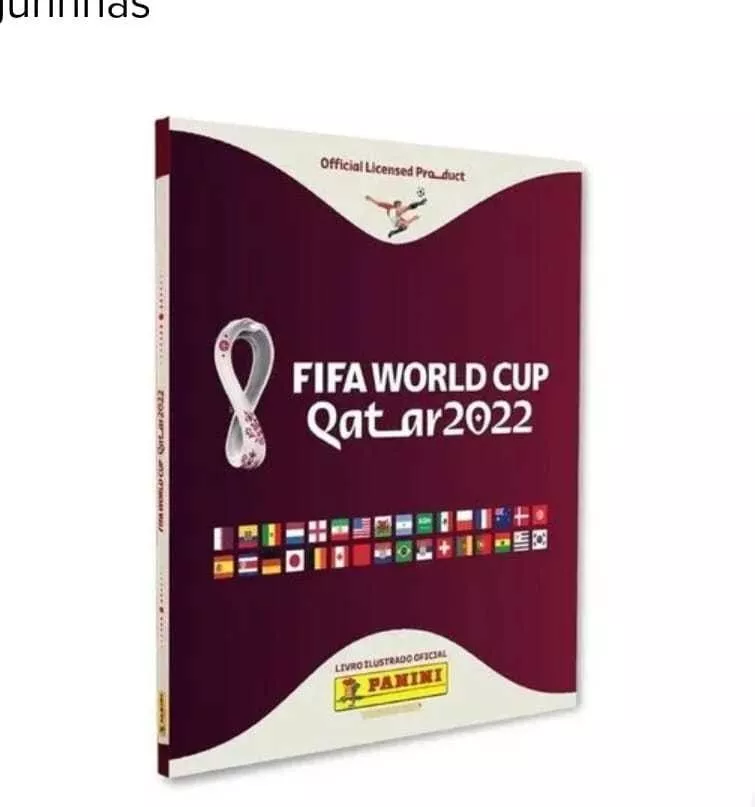 Álbum Copa Do Mundo 2022 . Capa Dura. 