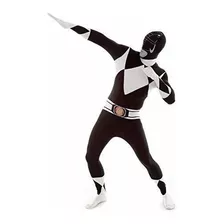 Disfraz Talla Xx Large Para Hombre De Power Ranger Negro