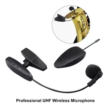 Saxofón Micrófono Uhf Latón Inalámbrico Profesional