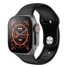 Smartwatch Ws8 Ultra Monitoramento Cardíaco E De Sono Cor Da Pulseira Preto