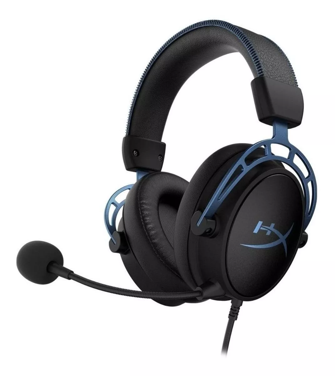 Headset Over-ear Gamer Hyperx Cloud Alpha S Blue