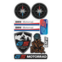 Bmw Gs Adventure Kit De Stickers Con Resina Planilla Cg7